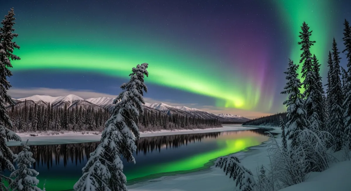 Auroras Boreales en Yukon